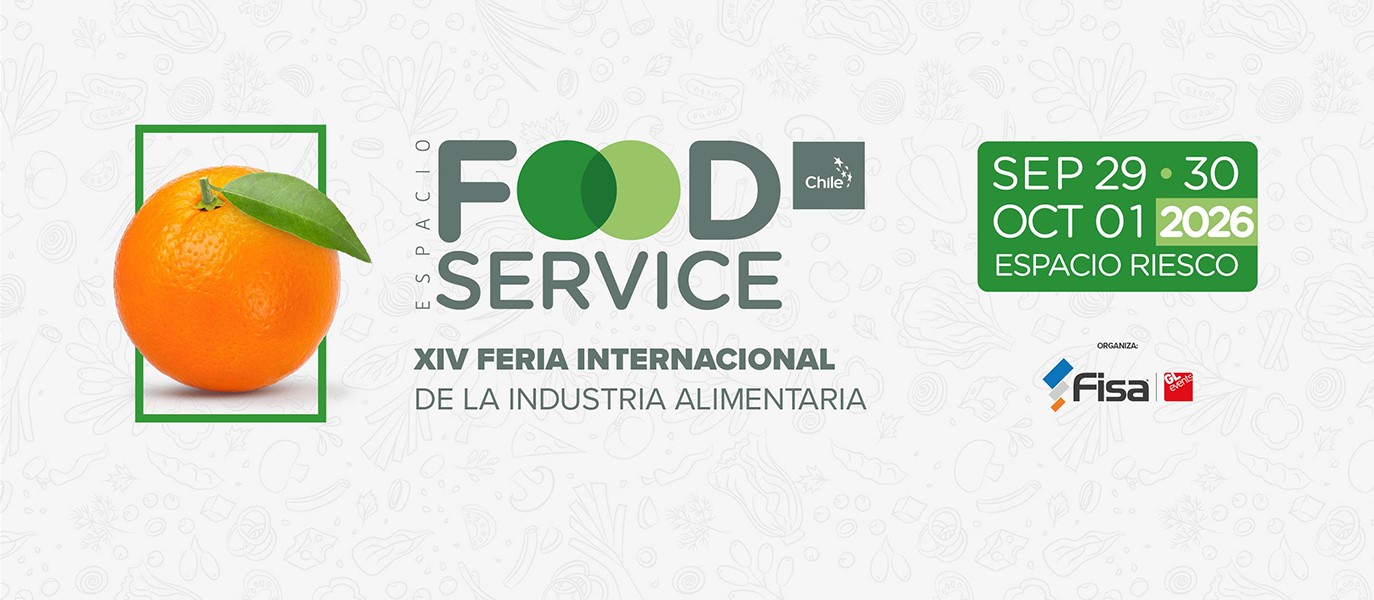 Espacio Food & Service 2026 — XIV Feria Internacional de la Industria Alimentaria · 29 sep al 1 oct · Espacio Riesco